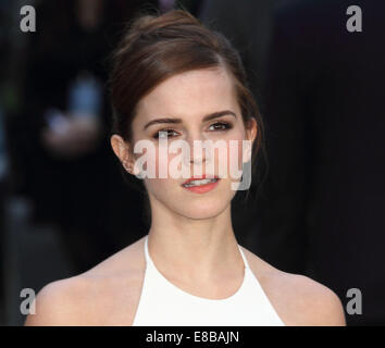 UK Premiere of Noah at the Odeon Leicester Square, London  Featuring: Emma Watson Where: London, United Kingdom When: 31 Mar 2014 Stock Photo