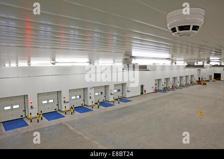 Dolefresh state-of-the-art ripening facilities in the north of the UK. In total it will have 32 ripening rooms Stock Photo