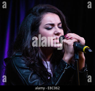 Bala Cynwyd, Pennsylvania, USA. 3rd October, 2014. British Singer-Songwriter Charli XCX Performs at Q102's Performance Theatre on October 03, 2014 in Bala Cynwyd, Pennsylvania, United States. Credit:  Paul Froggatt/Alamy Live News Stock Photo