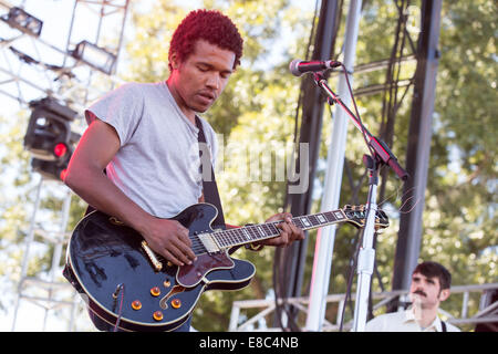 Austin, Texas, USA. 4th Oct, 2014. Musician BENJAMIN BOOKER performs live at the Austin City Limits music festival in Austin, Texas Credit:  Daniel DeSlover/ZUMA Wire/Alamy Live News Stock Photo