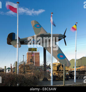 Eden Camp War Museum, Malton, North Yorkshire, England. Stock Photo