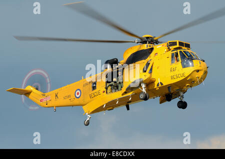 Westland Sea King mark HAR3, specially developed for the Royal Air Force RAF Search and Rescue Force. The type entered service in 1978. Stock Photo