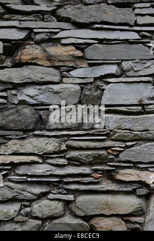 Slate Wall Stock Photo