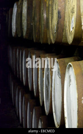 Bruichladdich Whisky Bonded Warehouse Islay, Scotland Stock Photo