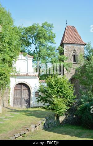 The All Saints Church - Domazlice, Czech Republic Stock Photo