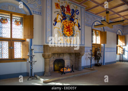 The King's inner chamber, Stirling Castle, Stirling, Scotland Stock Photo