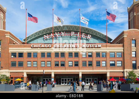 Navy Pier Chicago Children's Museum Stock Photo