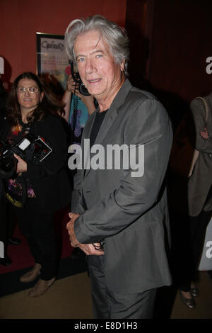 Premiere of the comedy theatre play 'Othello darf nicht platzen' at Kleine Komoedie at Hotel Bayerischer Hof.  Featuring: Juergen Prochnow Where: Munich, Germany When: 03 Apr 2014 Stock Photo