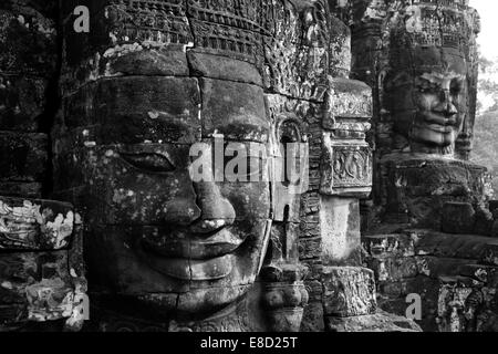 Bayon Temple, Angkor Wat, Cambodia Stock Photo