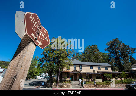 Julian settlement in Southern California, USA. Stock Photo