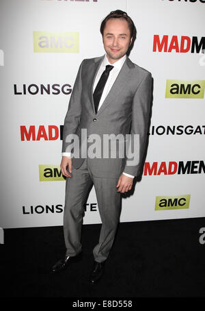 AMC Celebrates The Season 7 Premiere Of 'Mad Men' At ArcLight Cinemas  Featuring: Vincent Kartheiser Where: Hollywood, California, United States When: 03 Apr 2014 Stock Photo