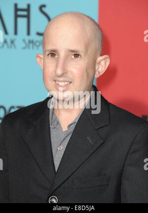 Oct. 5, 2014 - Los Angeles, California, U.S. - Ben Woolf attending the Los Angeles Premiere Screening Of FX's ''American Horror Story: Freak Show'' held at the TCL Chinese Theatre in Hollywood, California on October 5, 2014. 2014(Credit Image: © D. Long/Globe Photos/ZUMA Wire) Stock Photo