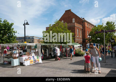 Taunton town centre, Somerset. Stock Photo