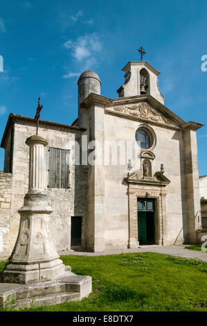Penitents Gris's Chapel,Aigues-Mortes, Gard, Languedoc-Roussillon, France Stock Photo