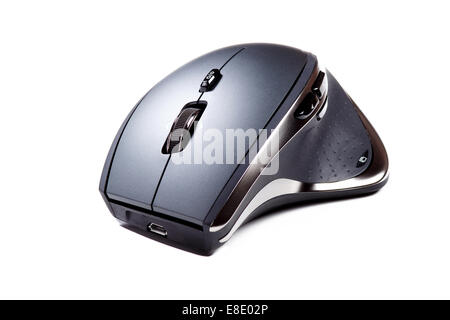 Ergonomic computer mouse, must have tool for healthy work Stock Photo