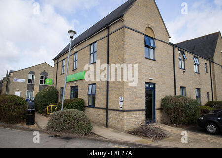 01/10/2014 Witney Job Centre Plus. Suspicious package story. Stock Photo