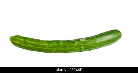Fresh Cucumber  isolated on white background Stock Photo