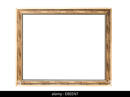 High Resolution Empty Rectangle Frame Isolated on White Background ...