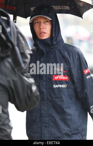 Daniil KWJAT, (KVYAT) RUS, Team Scuderia Toro Rosso, SUZUKA, JAPAN, 05.10.2014, Formula One F1 race, JAPAN Grand Prix, Grosser Preis, GP du Japon, Motorsport, Photo by: Sho TAMURA/AFLO SPORT GERMANY OUT Stock Photo