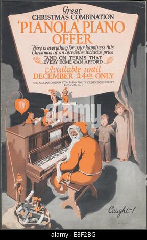 Aeolian Company Pianolas, 1920s. Artist: Wilfred Fryer
