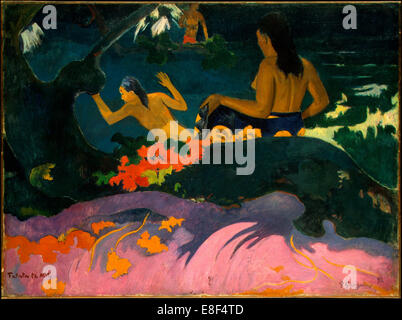 By the Sea (Fatata te Miti). Artist: Gauguin, Paul Eugéne Henri (1848-1903) Stock Photo
