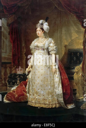 Marie Thérèse Charlotte of France, called Madame Royale (1778-1851). Artist: Gros, Antoine Jean, Baron (1771-1835) Stock Photo