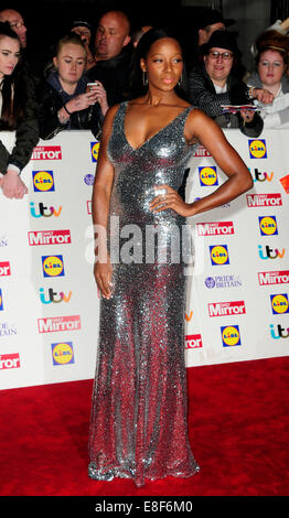 London, UK. 6th October, 2014. Jamelia  attend The Daily Mirror PRIDE of BRITAIN AWARDS 2014 at the Grosvenor House Hotel London.  Monday 6th October 2014. Credit:  Peter Phillips/Alamy Live News Stock Photo