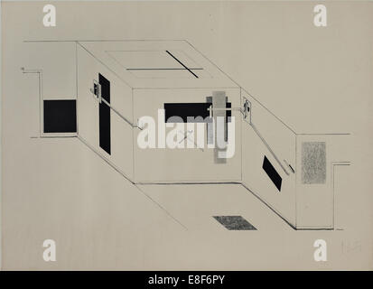 Proun. Artist: Lissitzky, El (1890-1941) Stock Photo