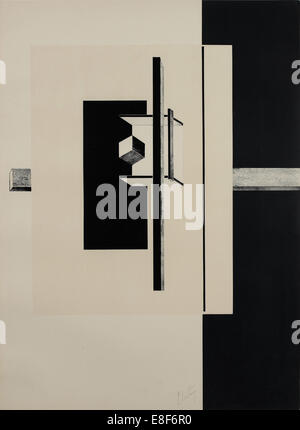 Proun. Artist: Lissitzky, El (1890-1941) Stock Photo