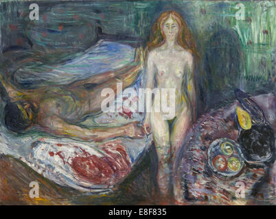 The Death of Marat. Artist: Munch, Edvard (1863-1944) Stock Photo