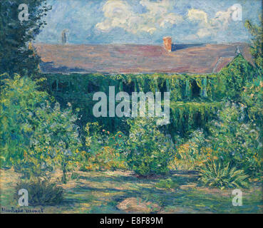 House and Garden of Claude Monet. Artist: Hoschedé Monet, Blanche (1865-1947) Stock Photo