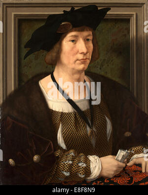 Portrait of Henry III of Nassau-Breda (1483-1538). Artist: Gossaert, Jan (ca. 1478-1532) Stock Photo