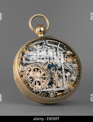 Marie Antoinette pocket watch No. 1160. Artist: Breguet, Abraham-Louis (1747-1823) Stock Photo