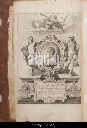 Frontispiece with Portrait of Ovid, Metamorphoses, Oxford, 1632. Artist: Anonymous Stock Photo