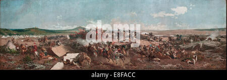 The Battle of Tetuán. Artist: Fortuny, Marià (1838-1874) Stock Photo
