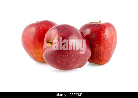 Red apples Stock Photo