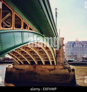 United Kingdom, London, Greater London, Southwark Bridge Stock Photo