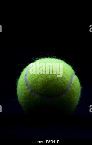 Close up of tennis ball Stock Photo