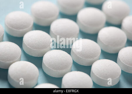 Close-up of pills Stock Photo
