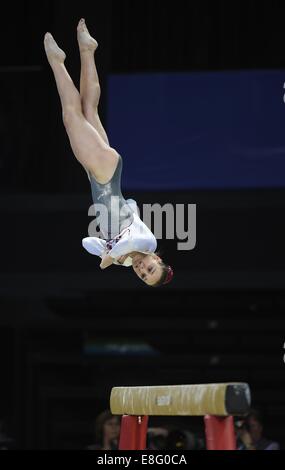 Hannah Whelan (ENG). Bar. Womens team artistic gymnastics. Artistic ...