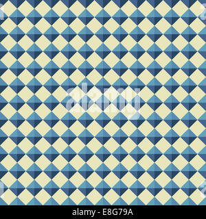 Seamless pattern from different shapes. Stock Photo