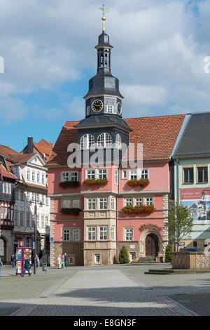 The historic 16th century Town Hall in Burgstadt, Michelstadt am Main ...