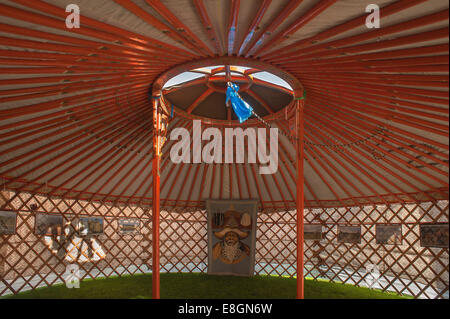 Iurt Yurt - Nomad's tent Stock Photo - Alamy