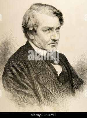 Richard Southwell Bourke, 6th Earl of Mayo, (1822 -1872), styled Lord Naas between 1842 and 1867. British statesman. Portrait. Stock Photo