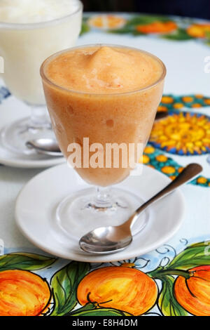 SICILIAN GRANITA Stock Photo