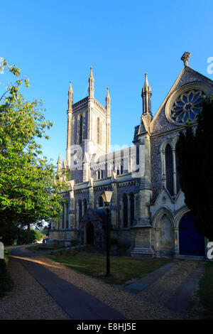 St Marys parish Church, Andover town, Hampshire County; England; Britain, UK Stock Photo