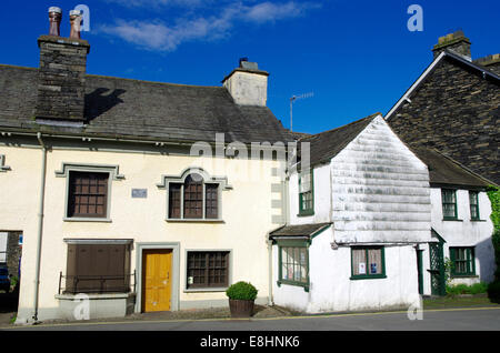 Beatrix Potter Gallery, Hawkshead Village, Lake District National Park, Cumbria, England, UK Stock Photo