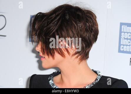 New York, USA. 8th October, 2014. Kristen Stewart at arrivals for CLOUDS OF SILS MARIA Premiere at the 52nd New York Film Festival, Alice Tully Hall at Lincoln Center, new, NY October 8, 2014. Photo By: Gregorio T. Binuya/Everett Collection/ Alamy Live News Stock Photo