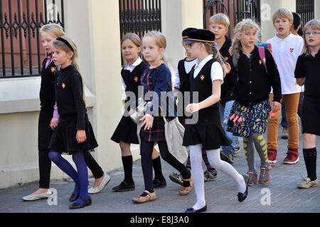 Estonia, Tallin, student Stock Photo