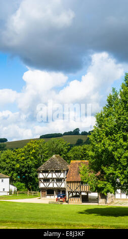 Weald and Downland museum in the Sussex countryside, West Sussex UK Stock Photo